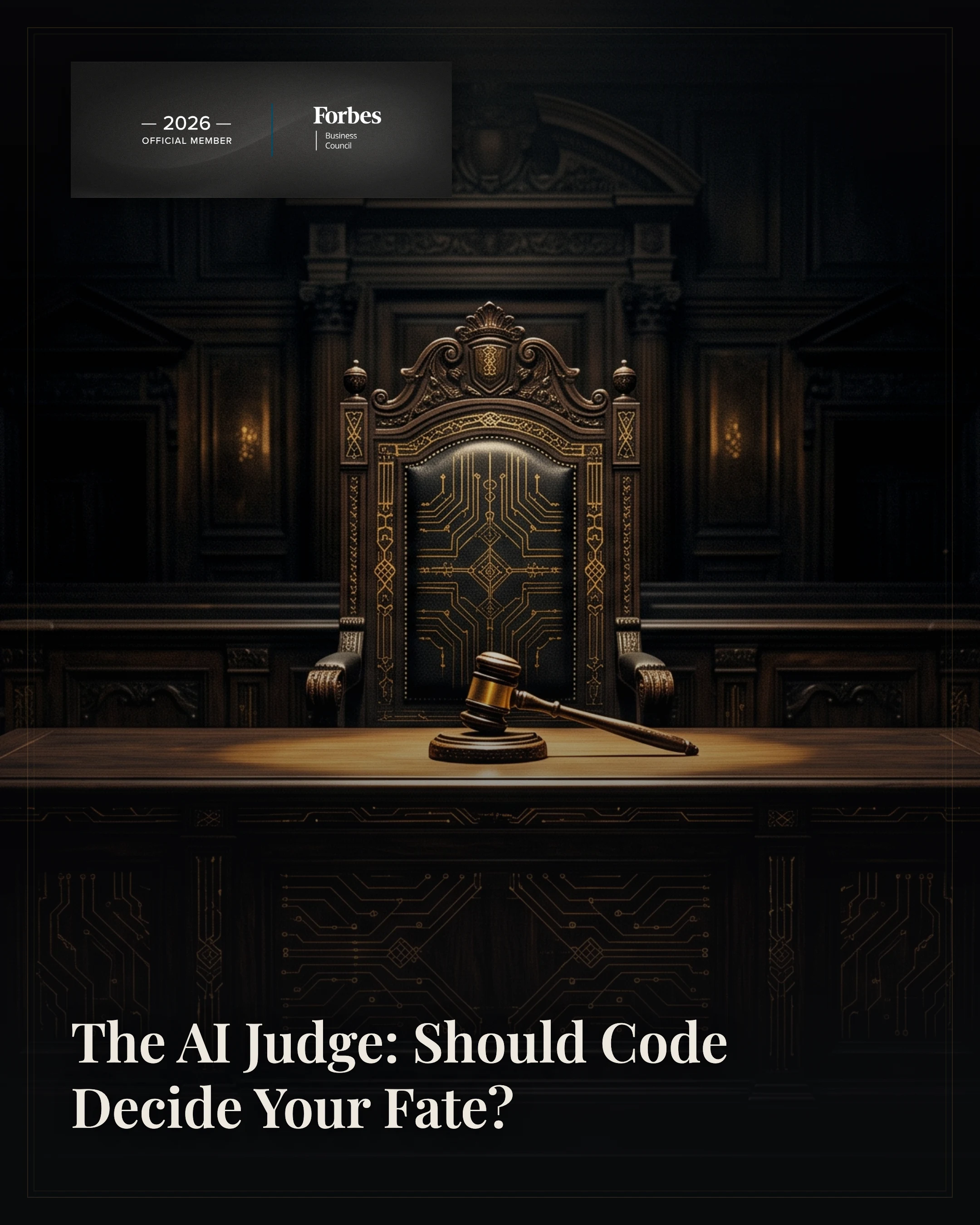 The AI Judge: Should Code Decide Your Fate?